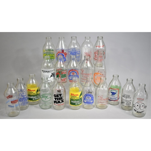 136 - A Collection of Mid/Late 20th Century Milk Bottles Etc