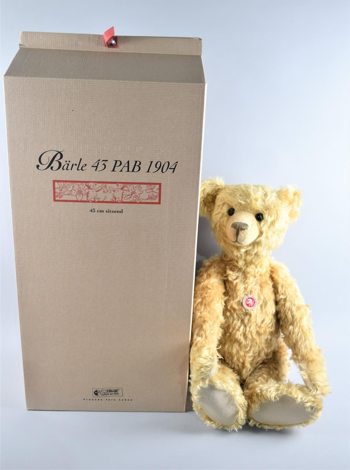 43cm Sitting Teddy Bear - Brown