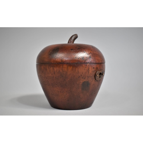 25 - A Reproduction Georgian Style Tea Caddy in the Form of an Apple