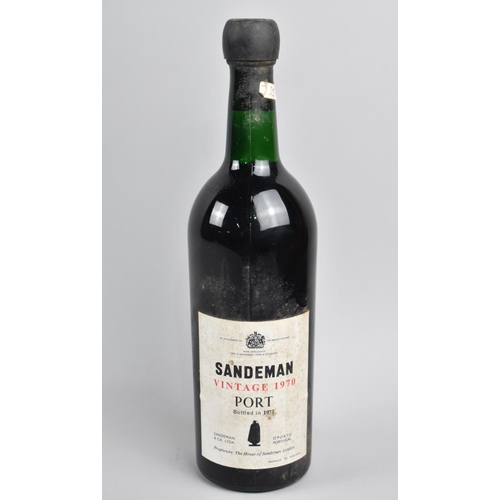 97 - A Single Bottle Sandeman Vintage Port 1970 (Bottled 1972)