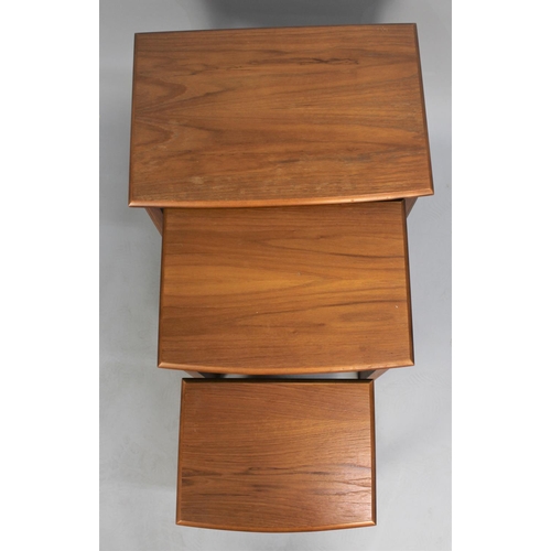 35 - A Modern Nest of Three Tables, 51cms Wide