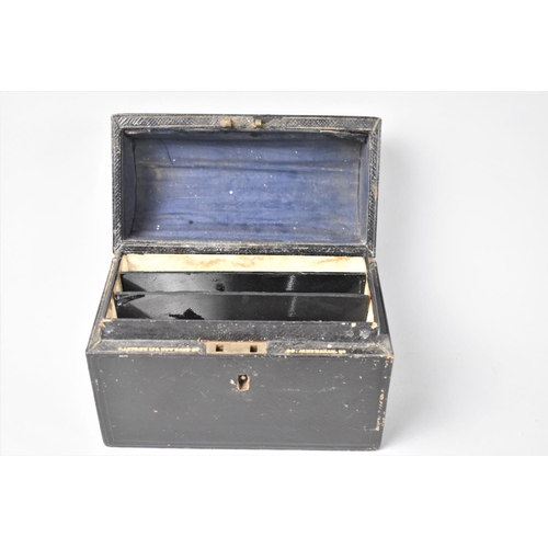 2 - A Late Victorian Arched Top Three Division Stationery Box Retailed by C Asprey, 166 Bond Street, 14.... 