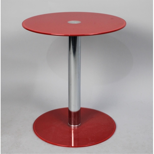 447 - A Modern Circular Cotton Reel Table, 40cm diameter and 45cm high