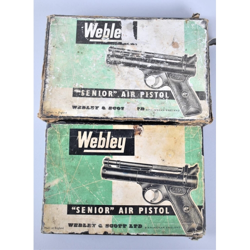 3 - Two (Empty) Boxes for Webley 