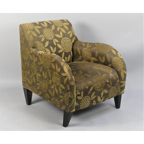 464 - A Modern Upholstered Ladies Armchair