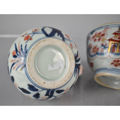 93 - An 18th Century Japanese Porcelain Teapot Decorated in the Imari Palette with Blooming Chrysanthemum... 