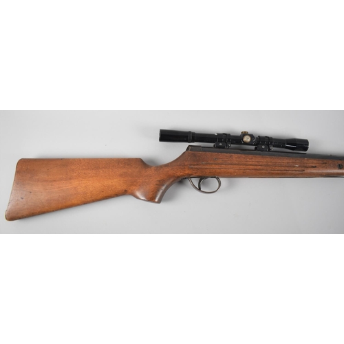 286 - A BSA Meteor MK IV Air Rifle .22 Calibre with Kassnar 4x2 Scope