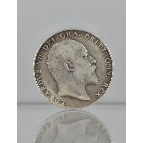 393 - An Edward VII Rare Date Half Crown, 1904, F-A/VF