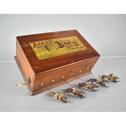 406 - A Late Victorian/Edwardian Jaques 'Ascot' New Racing Game, Only Five Horses