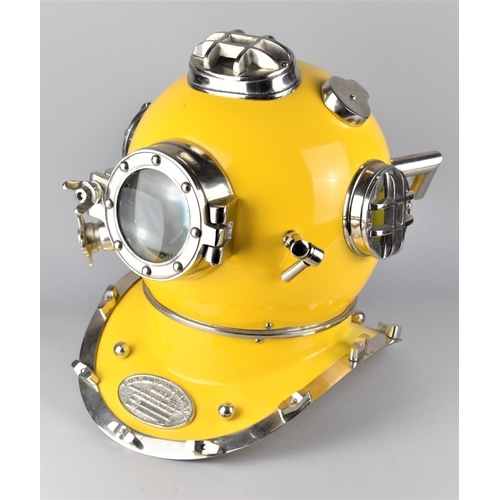 127 - A Reproduction US Navy Diving Helmet, Full Size