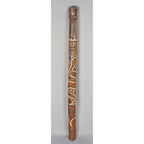 144 - A Modern Australian Aboriginal Souvenir Didgeridoo