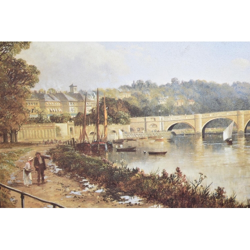 151 - Two Gilt Framed Prints, Windsor Castle and Richmond on Thames, Each 24x19cms