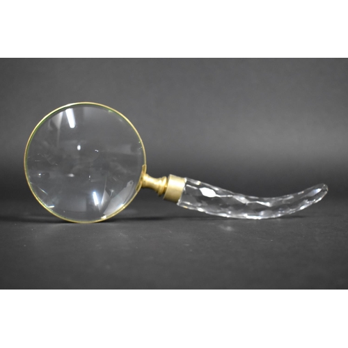 174 - A Modern Desktop Magnifying Glass, 24cms Long