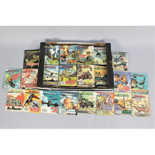 221 - A Large Collection of Vintage Commando Comic  Story Books and Other War Comics