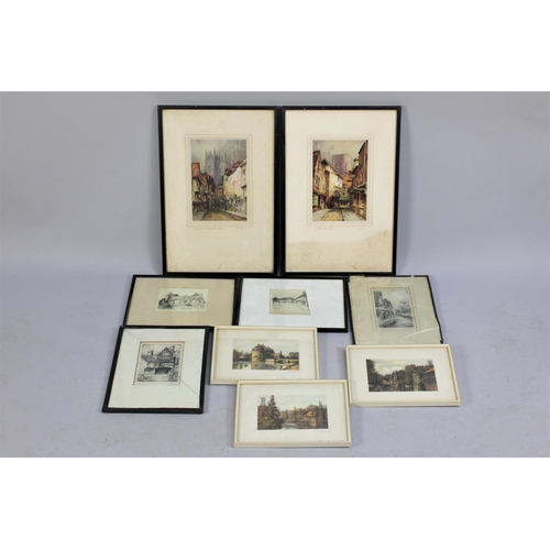 228 - A Collection of Various Framed Engravings and Prints