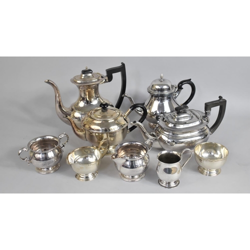 352 - A Collection of Various Silver Plated Teawares