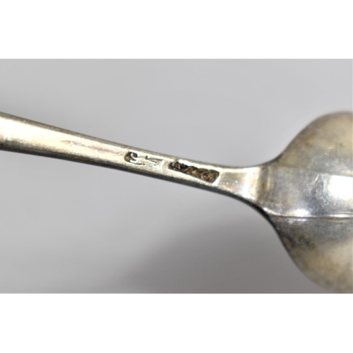 417 - Three Plus one Other Georgian Silver Teaspoons