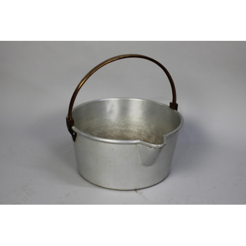 455 - A Metal Jam Pan with Loop Handle