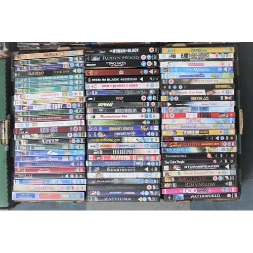 473 - Four Boxes of Various Mainstream DVDs