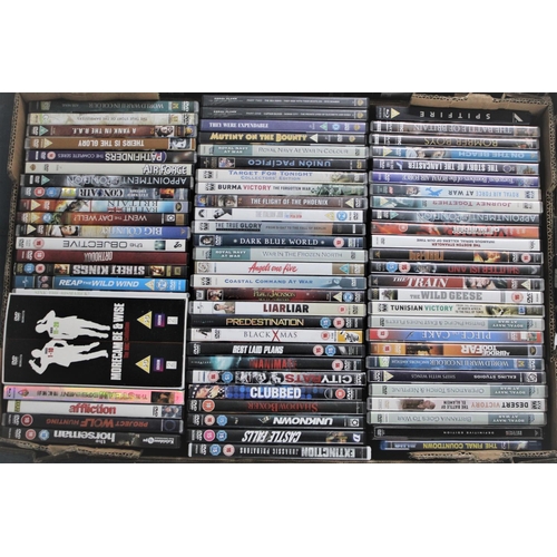 474 - Four Boxes of Various Mainstream DVDs