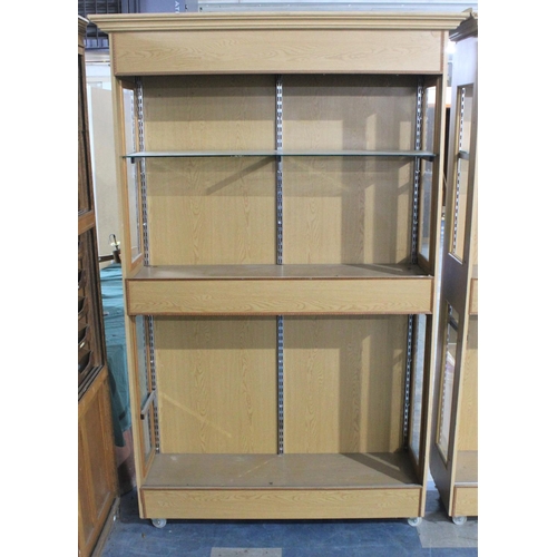 486 - A Large Modern Display Cabinet, 125cm wide