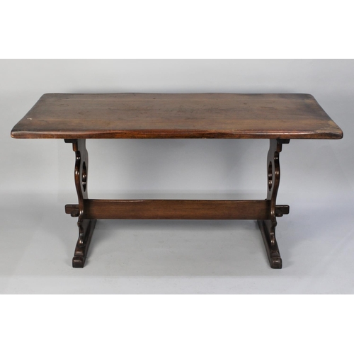 493 - An Oak Refectory Dining Table, 152cm wide