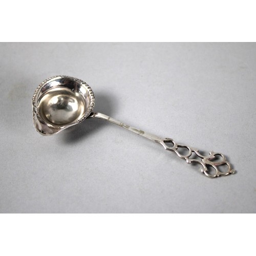 415 - A Small Medicine Spoon Ladle in the Georgian Style, Unmarked but Tests for Silver