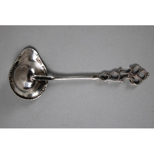 415 - A Small Medicine Spoon Ladle in the Georgian Style, Unmarked but Tests for Silver