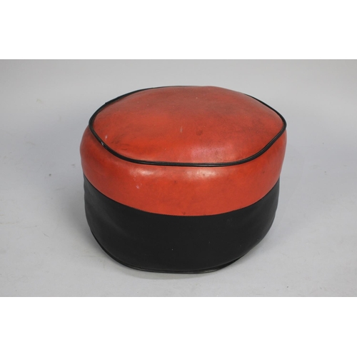 408 - A Vintage Two Tone Pouffe