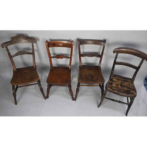 427 - Four Various Late 19th/20th Century Chairs