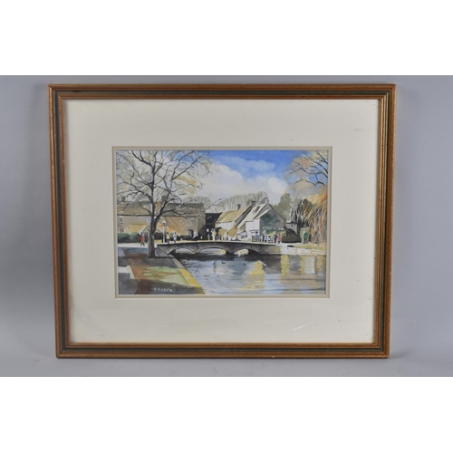 128 - A Framed Watercolour by RP Heath, 