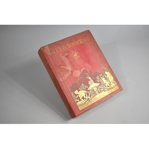 132 - A Bound Volume, Alice's Adventures in Wonderland, Centenary Edition, Published by Hodder and Stought... 