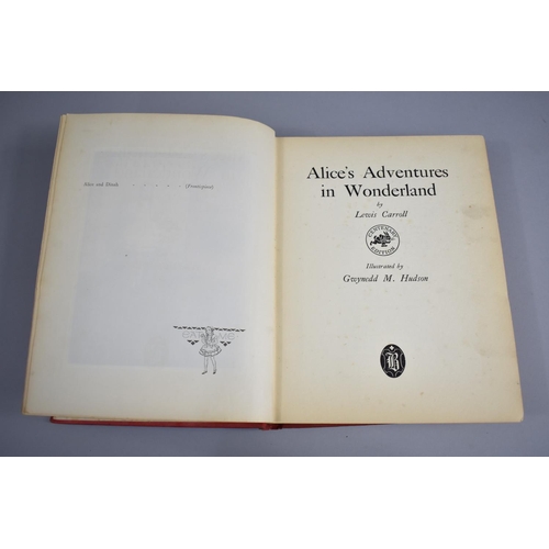 132 - A Bound Volume, Alice's Adventures in Wonderland, Centenary Edition, Published by Hodder and Stought... 