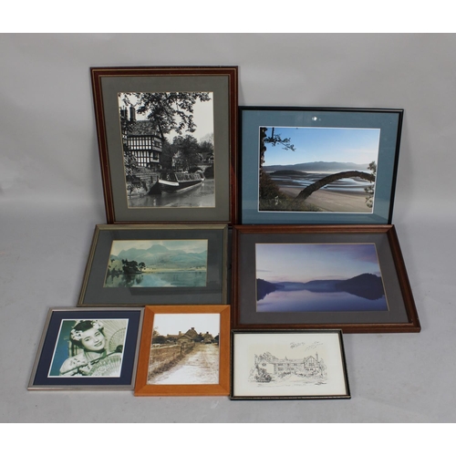 240 - A Collection of Various Framed Photographs and Prints