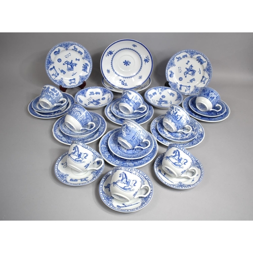 270 - A Collection of Various Spode Blue Room Collection Tea Trios to include Georgian Series 'Botanical',... 