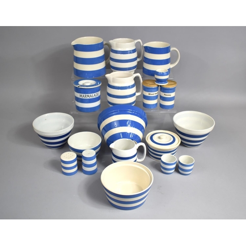 273 - A Collection of Various T G Green and Other Cornishware to comprise Vintage Green & Co Ltd Marmalade... 