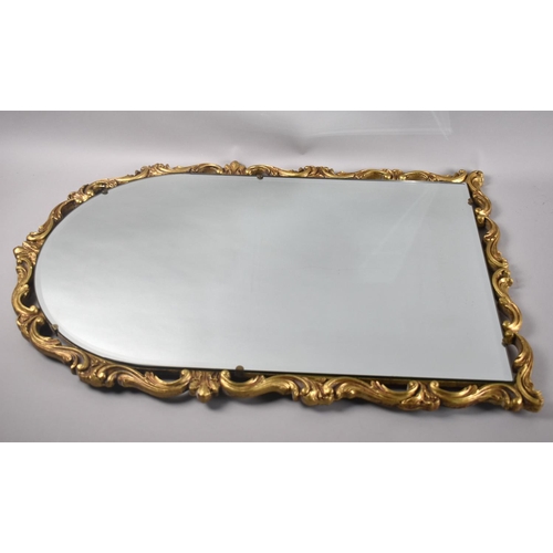 275 - A Gilt Framed Wall Mirror, 68x46cms