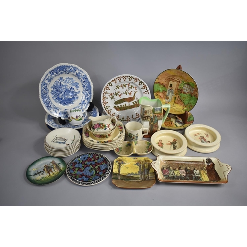 286 - A Collection of Various Ceramics to comprise Royal Doulton Series Ware to include Dickens, The Wilts... 