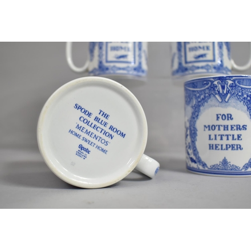 299 - A Set of Six The Spode Room Collection 'Momentos' Mothers Little Helper Mugs