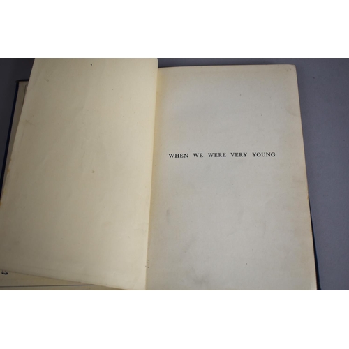 306 - Four A.A Milne Books to comprise First Edition Now We Are Six (1927), First Edition The House and Po... 