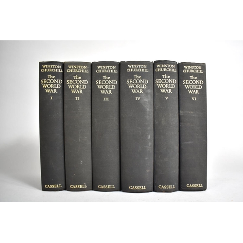 309 - Six Volumes, Winston S Churchill The Second World War Published by Castle and Co