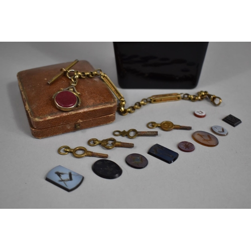 378 - A Collection of Late 19th and Early 20th Century Jewellery Items to Comprise Ornate Yellow Metal Bri... 