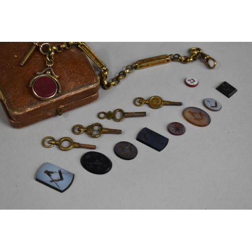 378 - A Collection of Late 19th and Early 20th Century Jewellery Items to Comprise Ornate Yellow Metal Bri... 