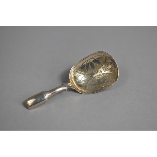 407 - A Silver Caddy Spoon by T&P, Birmingham Hallmark (1829-1845)