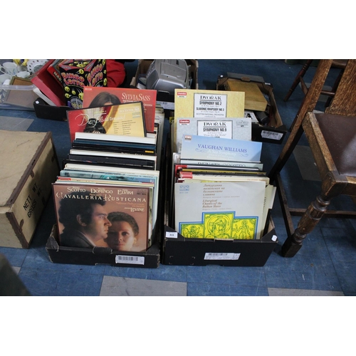 433 - Two Boxes of Various Records to comprise Mainly Classical