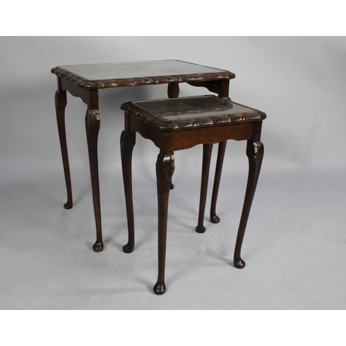 480 - Two Mid 20th Century Mahogany Occasional Tables Formerly Part of a Nest, 53cms Wide