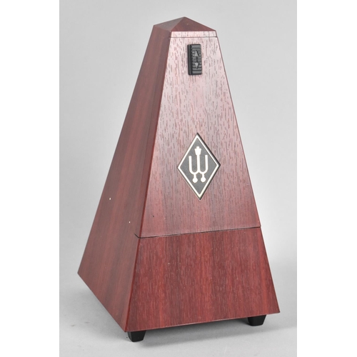 78 - A Modern Continental Clockwork Metronome, 20cms High