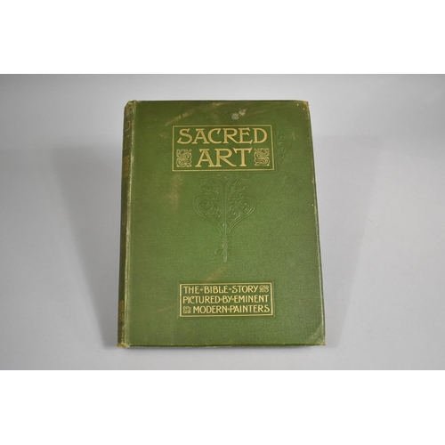 95 - A Bound Volume, Sacred Art Edited by AG Temple and Printed by Cassell and Co, Monochrome Prints