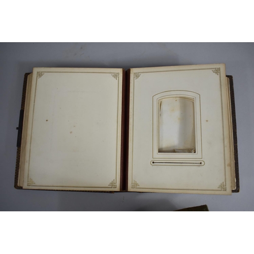 122 - A Late Victorian Photograph Album, Mainly Empty