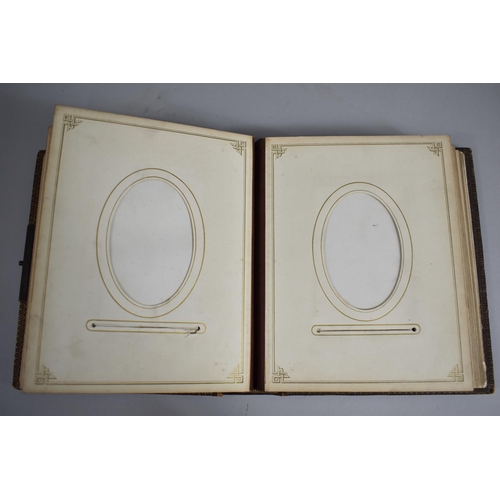 122 - A Late Victorian Photograph Album, Mainly Empty